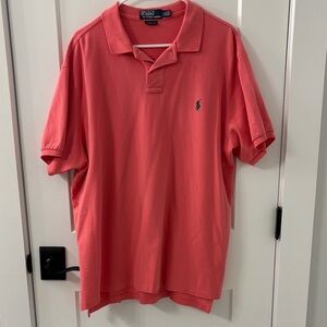 Polo by Ralph Lauren Men's Coral Polo Shirt